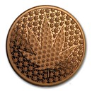 1 oz Copper Round - Cannabis Forever 1 oz Copper Round - Cannabis Forever